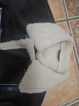 Chaqueta Aviador Talla M Beige