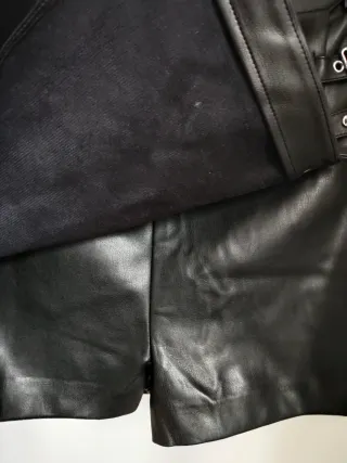 Falda pantalón negra FB Sister Talla M