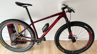 Bicicleta Specialized ht expert carbono.