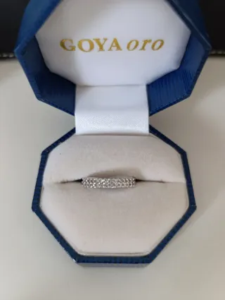 Alianza Oro y Diamantes Goya Oro