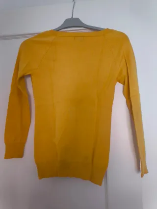 Rebeca amarilla Blanco Talla S