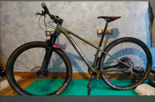 Bicicleta Montaña Verde