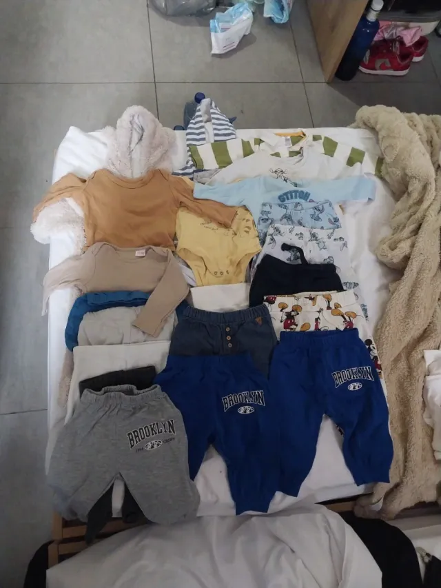 Lote Ropa Bebé Niña/Niño 25 piezas