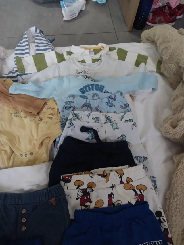 Lote Ropa Bebé Niña/Niño 25 piezas