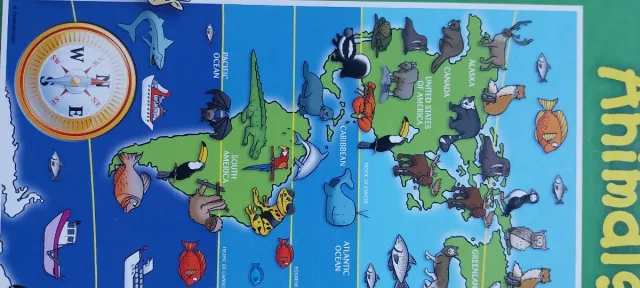 Puzzle Ravensburger Animals of the World 60 piezas