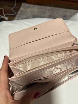 Cartera Furla rosa de piel