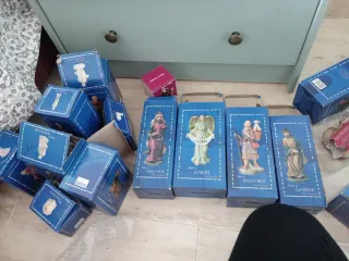 Belén figuras resina