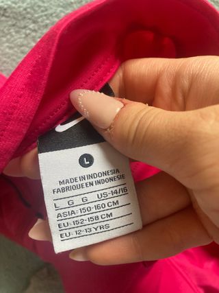 Sudadera Nike Rosa Cremallera