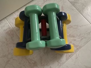 Juego de mancuernas Decathlon 1kg, 2kg, 4kg