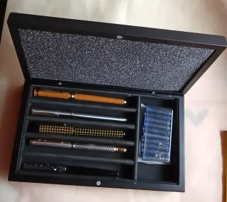 Caja 5 plumas + 30 cartuchos