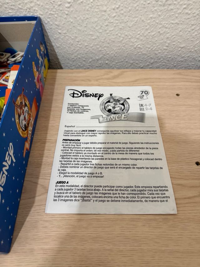 Juego de mesa: Disney Lince