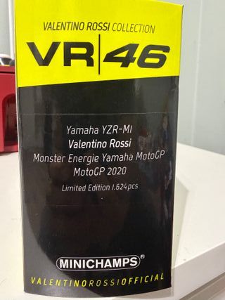 Minichamps Yamaha YZR M1 2020 VR46 1:12