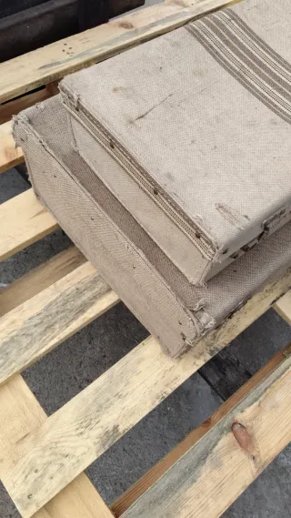 Pack 2 maletines vintage