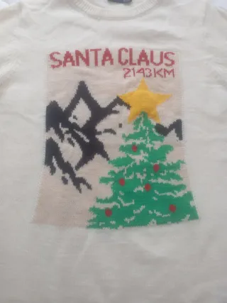 Jersey Navidad Santa Claus Niño