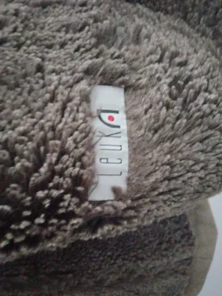 Abrigo Leuka Beige/Marrón Forro Peludo