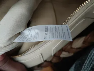 Bolso Paco Martinez beige y marrón.