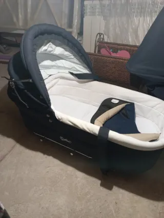 Carrito bebé Arrue capazo + silla