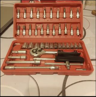 Estuche Caja Herramientas 46 Piezas