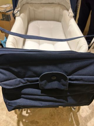 Cochecito Bebé Inglesina Azul Marino, tiene fundas