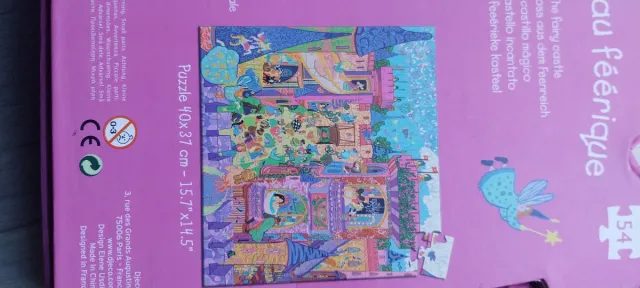 Puzzle Djeco Castillo Féerique 54 piezas