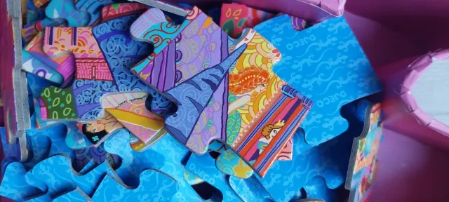 Puzzle Djeco Castillo Féerique 54 piezas