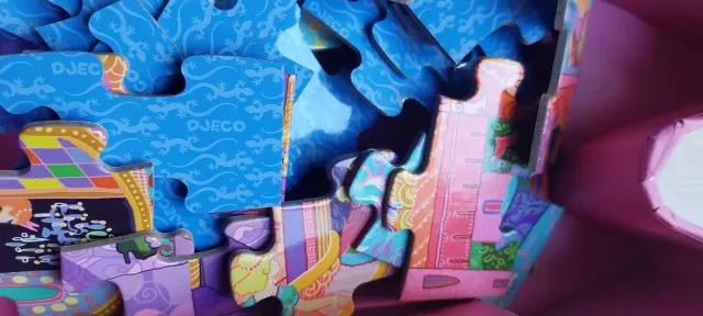 Puzzle Djeco Castillo Féerique 54 piezas