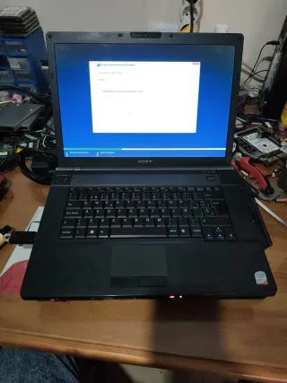 Portátil Sony Vaio Core 2 Duo Negro