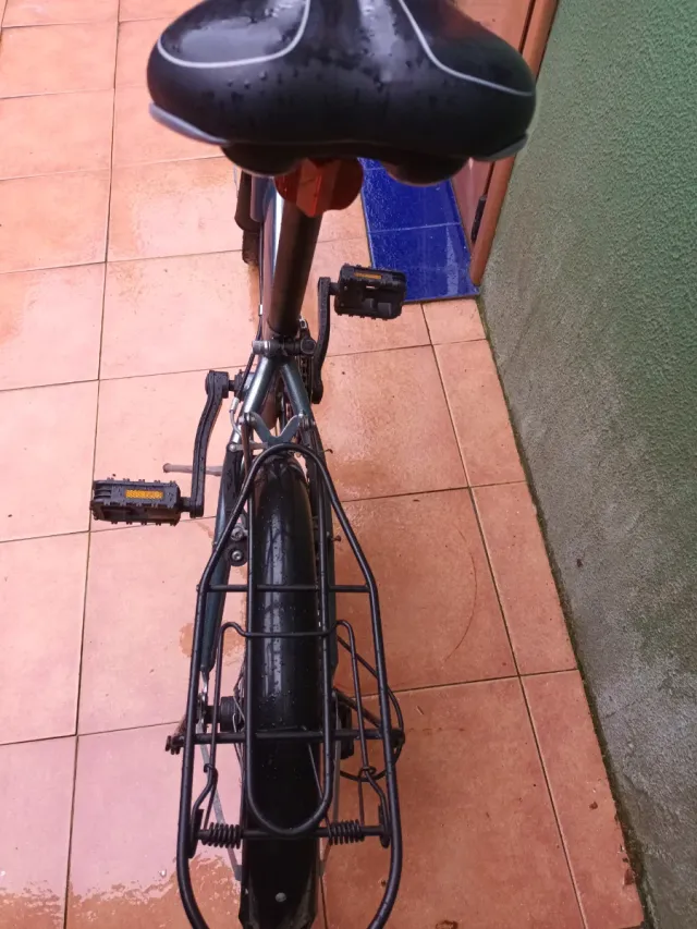 Bici plegable con marchas