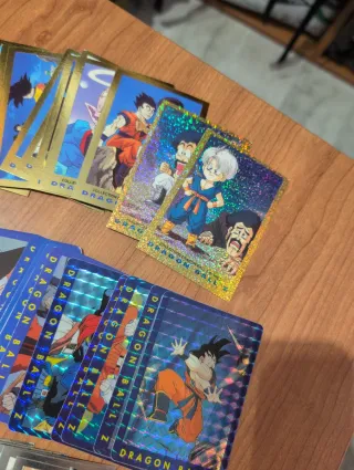 Cartas Dragon Ball Z Colección Serie 1-2-3
