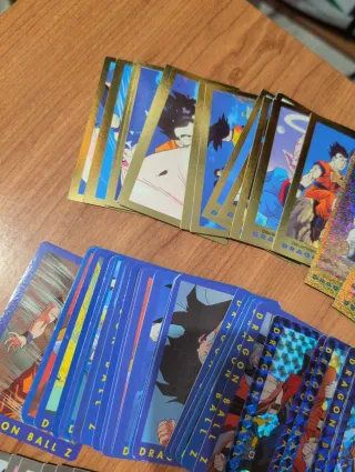 Cartas Dragon Ball Z Colección Serie 1-2-3