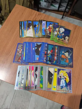 Cartas Dragon Ball Z Colección Serie 1-2-3