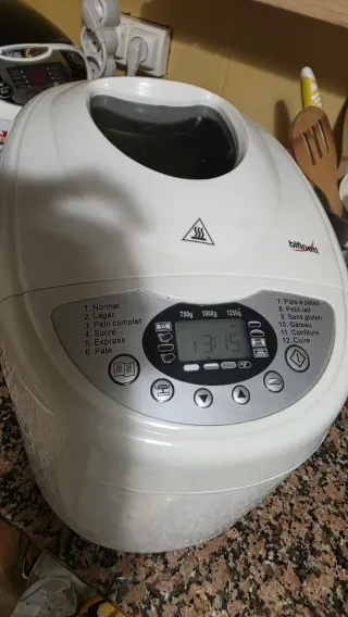 Robot de cocina para hacer pan
