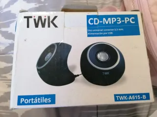 Altavoces TWK CD-MP3-PC Portátiles
