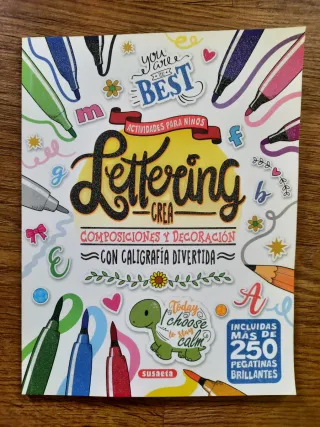 LETTERING INFANTIL ARTE CON PALABRAS CON ACTIVI...