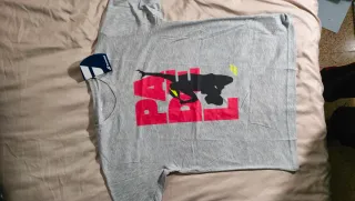 Camiseta Padel Mujer Babolat Gris y Roja