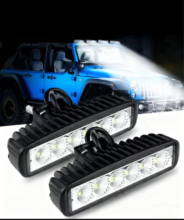 2 Focos LED 18W Coche
