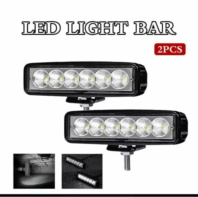 2 Focos LED 18W Coche