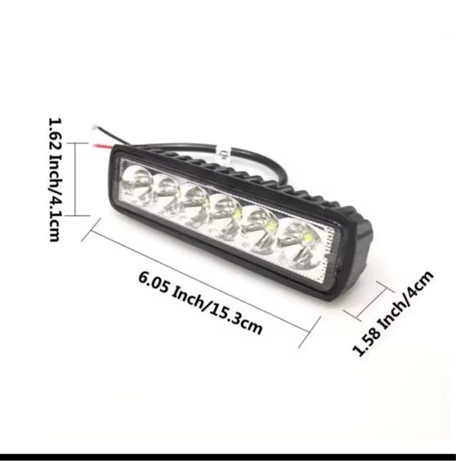 2 Focos LED 18W Coche