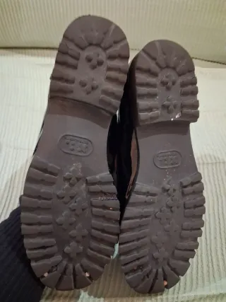 Mocassini Pas de rouge vernice pelle nera