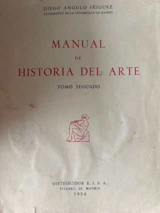 Manual de historia del arte tomo segundo