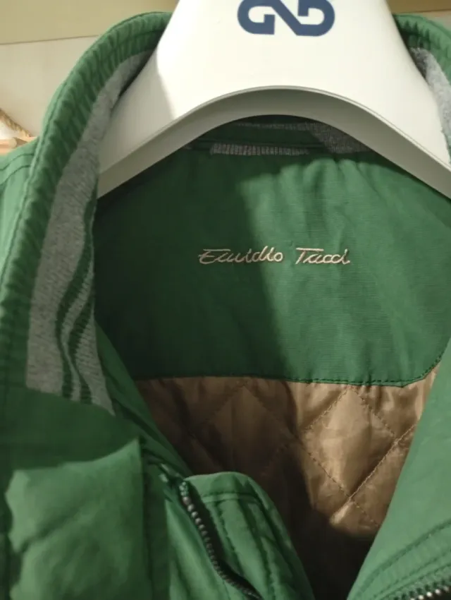 Cazadora Emiliotuchi verde hombre