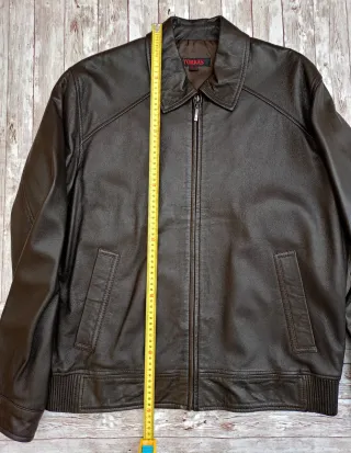 Chaqueta de hombre en piel, TORRAS, talla 52.