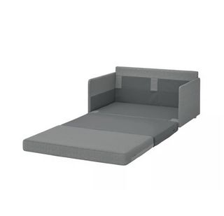 Sofá cama 2 plazas gris tela