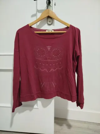 Camiseta búho Green Coast Talla S