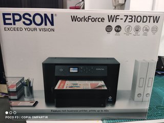 Oportunidad: Impresora Epson WF-7310 Sublimación.