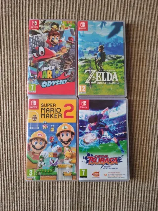 Nintendo Switch Completa + Juegos