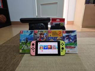 Nintendo Switch Completa + Juegos
