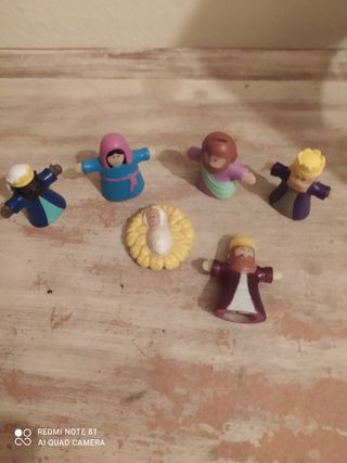 Nacimiento marionetas de dedo