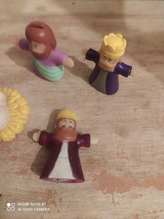 Nacimiento marionetas de dedo