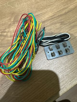 Lote cables y placa Ibertren